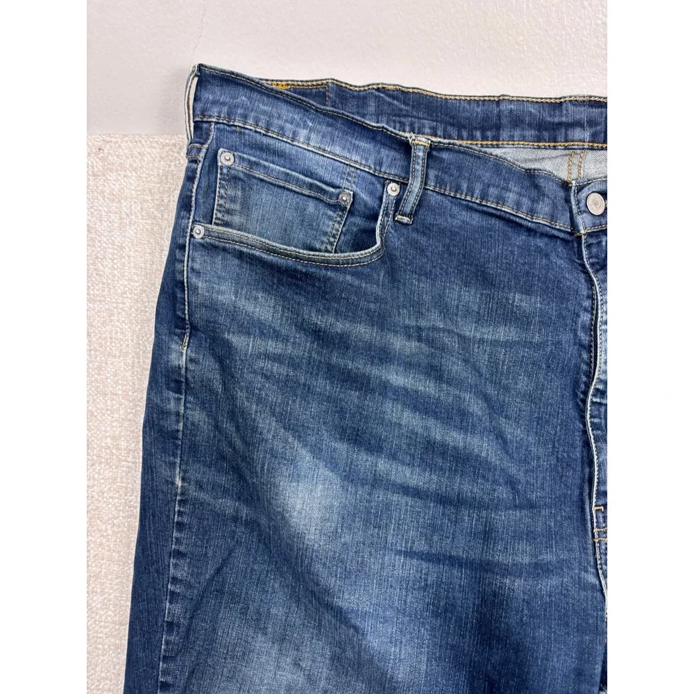 Levis 559 Relaxed Straight Jeans Mens 48x32 Blue Denim Stretch Pants 01559-0059